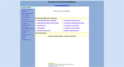 Desktop Screenshot of directorio.aeromodelismo.com.es